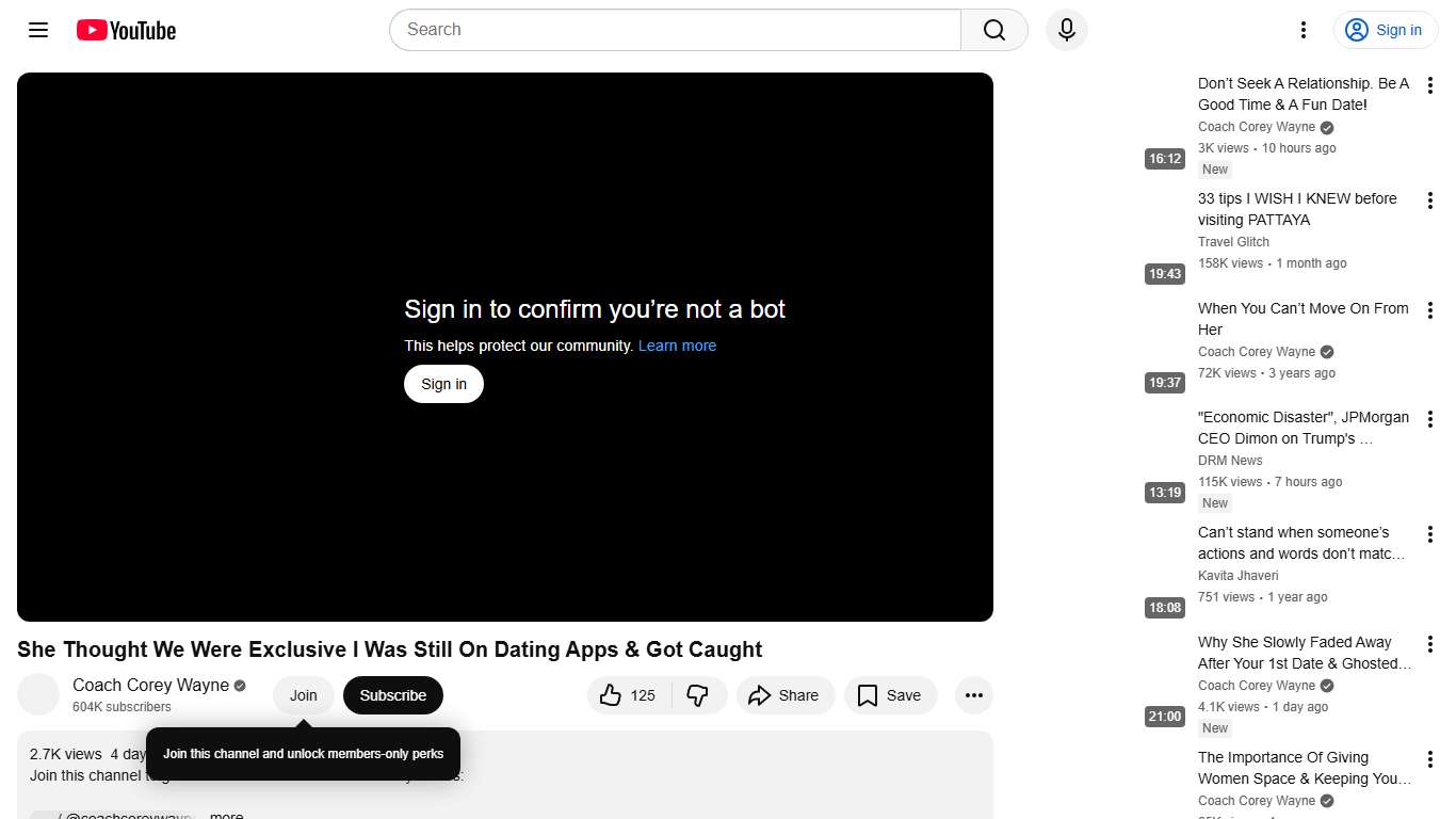 She Thought We Were Exclusive I Was Still On Dating Apps & Got Caught - YouTube
